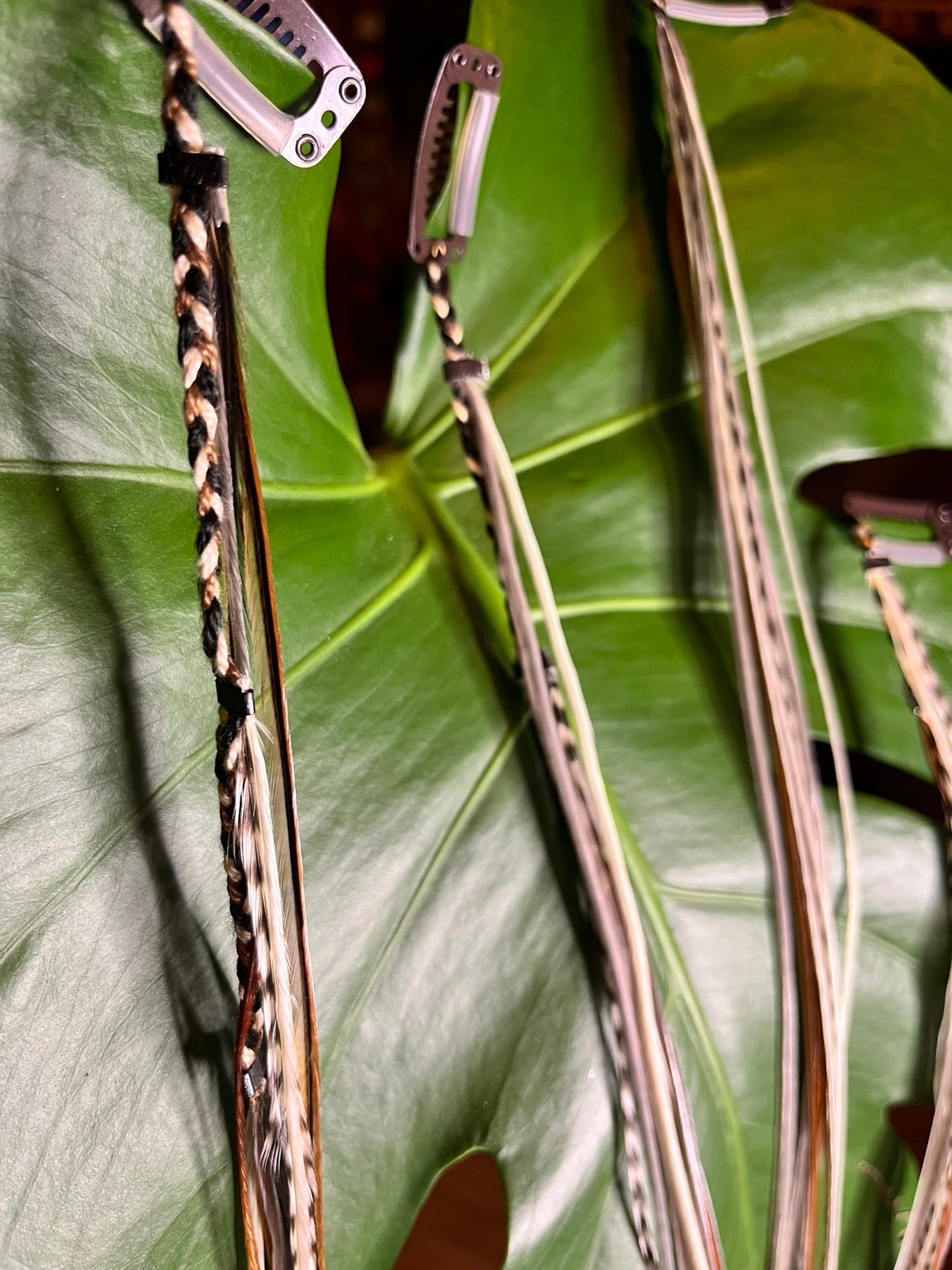 the 'Touch of Class' feather hair clip