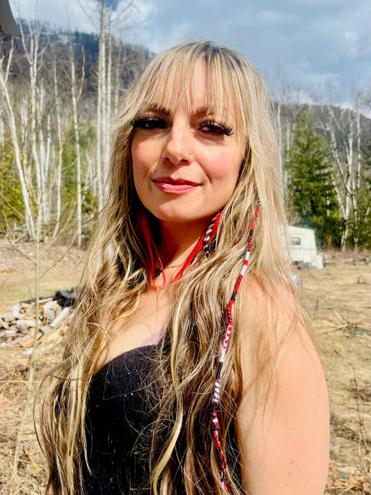 'CYCLE OF LOVE' hair wrap