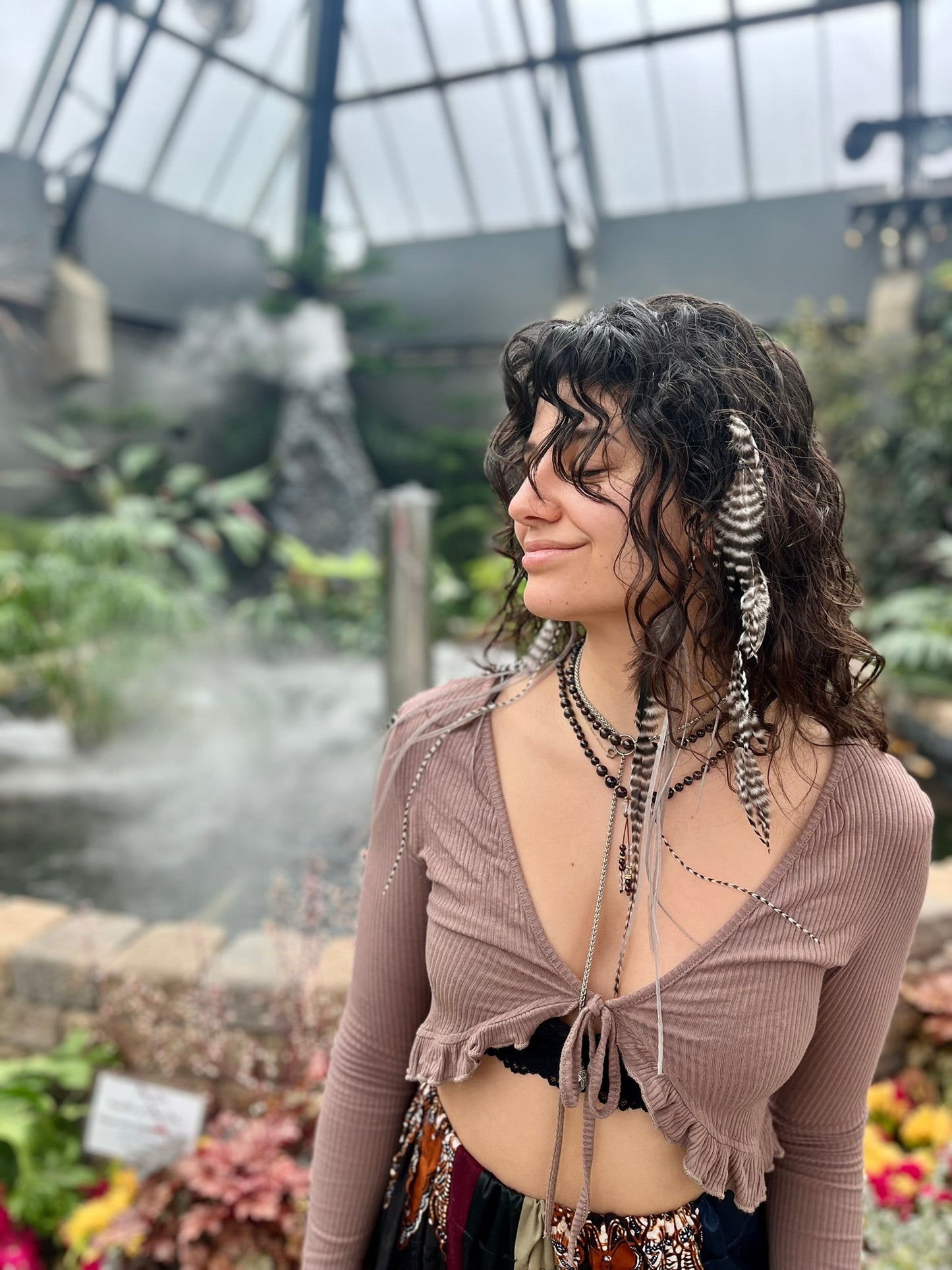 the 'Freedom Finder' earrings